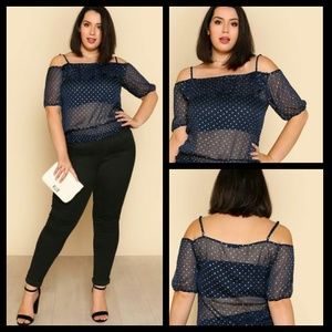 NWOT ⭐Twinkle Little Stars Blouse Top⭐